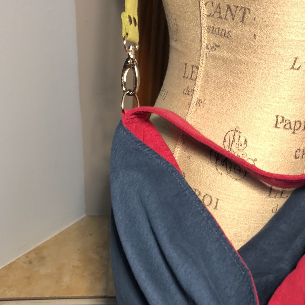 AUDYCKA TOTE SLING BAG SUEDE - Picture 6 of 10